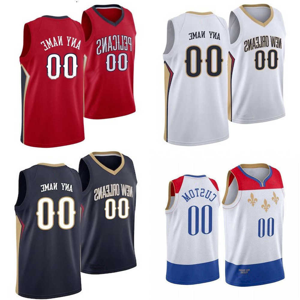 

Basketball Jersey Men Women Youth New Orleans''Pelicans''Custom 15 Jose Alvarado 9 Willy Hernangomez 22 Larry Nance Jr. 10 Jaxson Hayes 5 Herbert Jones, Color