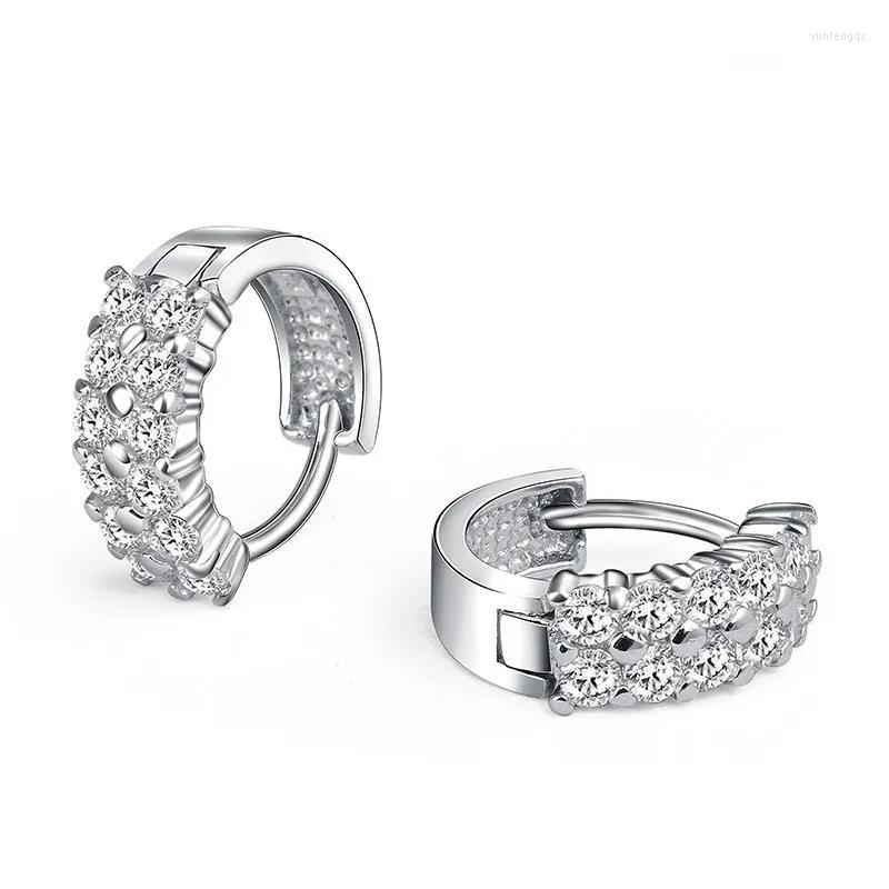 

Hoop Earrings AIYANISHI 925 Sterling Silver For Women Luxury Fine Small Huggie Earring Designer Origin Fashion Jewelry