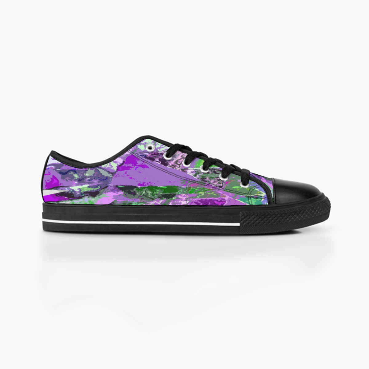 

Men Stitch Shoes Custom Sneaker Hand Painted Canvas Women Fashion Purple Low Cut Breathable Walking Jogging Trainers Size 38-45, Attention