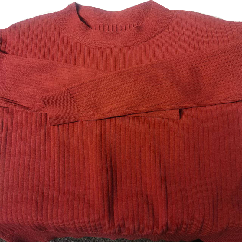 

Solid color sweater half turtleneck inside top loose outside to wear a fashionable sweater autumn/Winter 2022 new base for women, Black