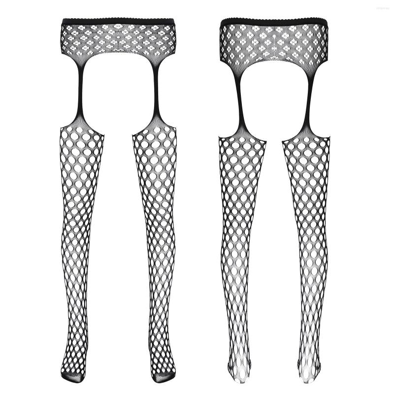 

Men's Socks Mens Stretchy Hollow Out Sexy Fishnet Stockings Tights See-through Crotchless Pantyhose Nightwear For Lingerie Sissy Clubwear, Type a