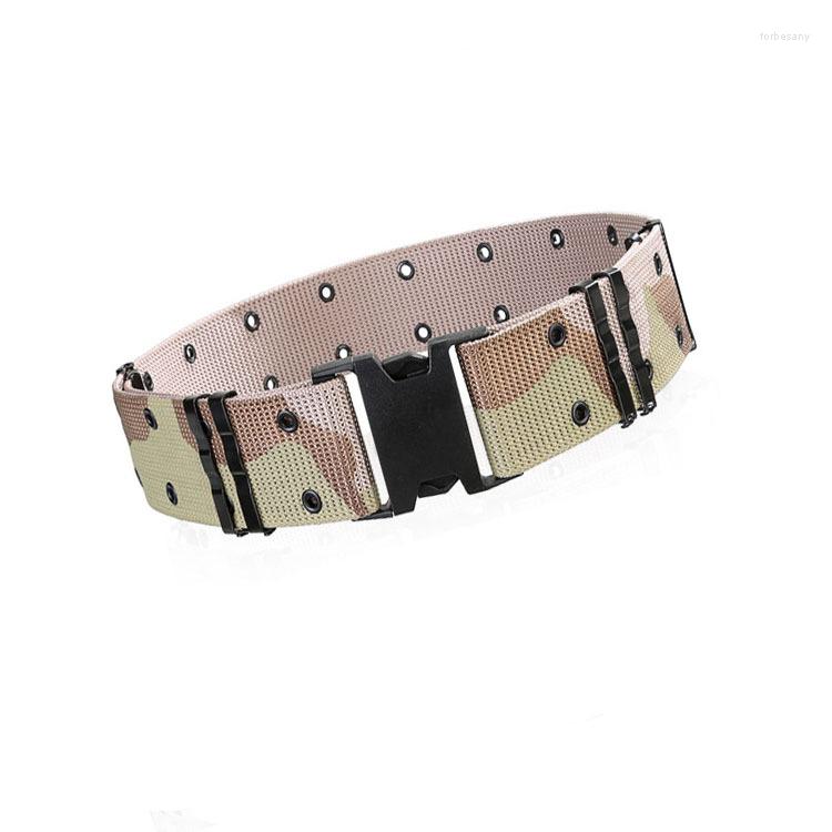 

Belts Army Style Combat Tactical Belt Automatic Metal Buckle Military Outdoor Hunting Hiking Tools Wide Canvas Waistband Unisex, Black