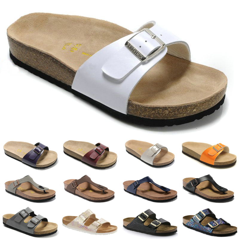 

Slippers Mayari Arizona Gizeh Men Women Sandals Cork Flip Flops Unisex Health Shoes Classic Colors Black White Fashion Flats Scuffs Size 36-45, 10