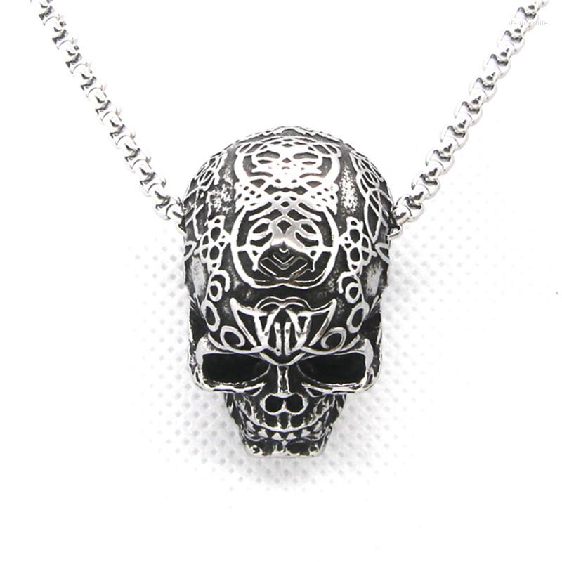 

Pendant Necklaces Support Dropship Design Skull 316L Stainless Steel Jewelry Cool Demon