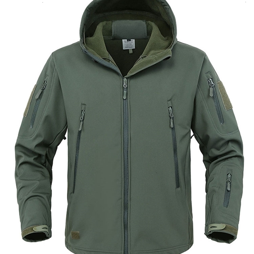 

Mens Jackets Military Shark Skin Soft Shell Tactical Windproof Waterproof Jacket Army Combat Hooded Bomber Coats 221112, Pants black