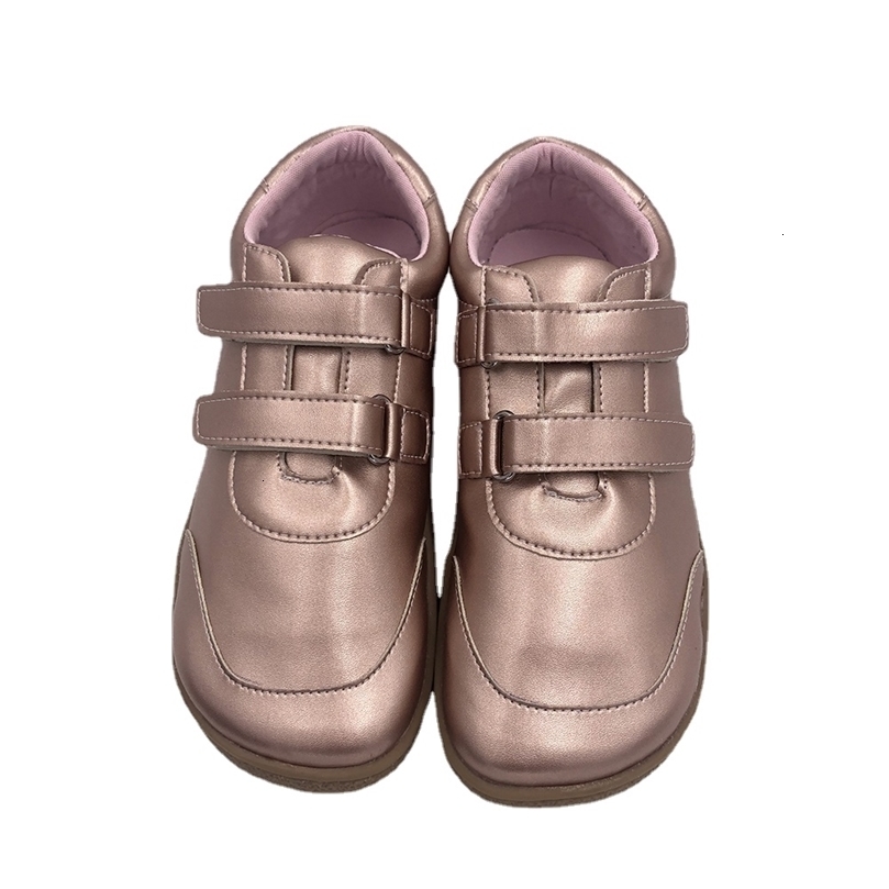 

Sneakers Tipsietoes Spring Genuine Leather Shoes For Girls And Boys Kids Barefoot Sneaker 221113, Rosegold
