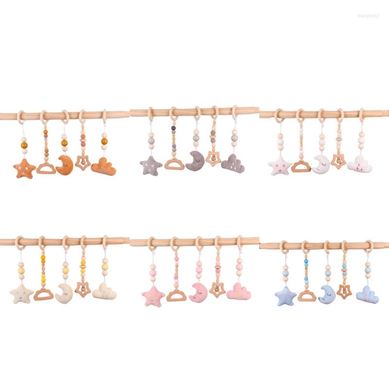 

Stroller Parts Infant Rattle Soothe Teether Crib Hanging Mobile Pendant Ornament High Chair Baby Grabbing Nursery Room Decor