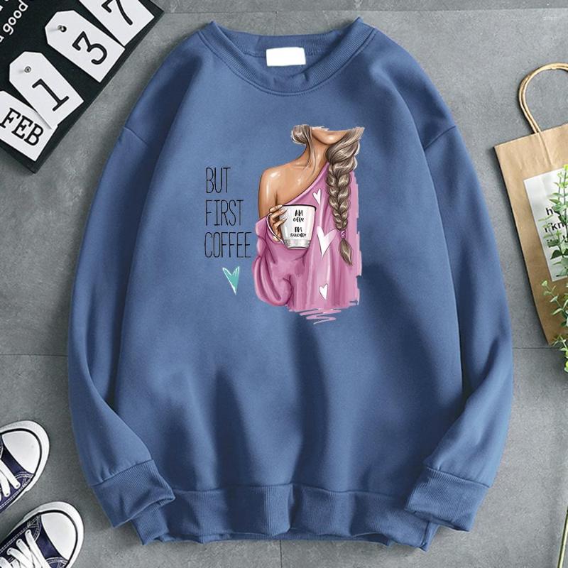 

Men' Hoodies Bute First Coffee Sweatshirts Fashion Printing Hoody With O-Neck Harajuku Comfortable Men' Hoodie Hip Hop Men, Yellow