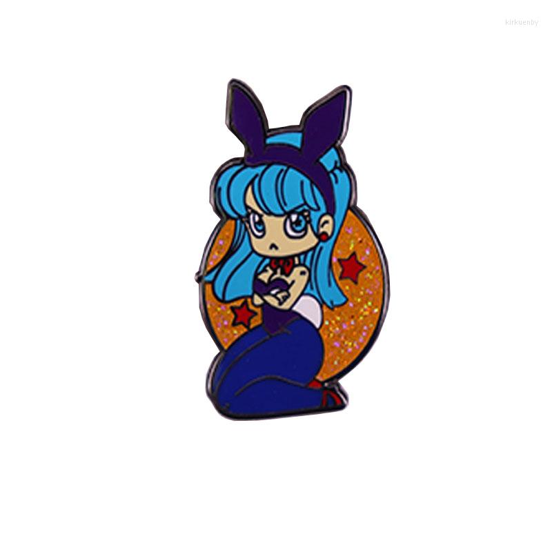 

Brooches Cute Girl Hard Enamel Pins Collect Funny Animal Metal Cartoon Brooch Backpack Hat Bag Collar Lapel Badges Women Fashion Jewelry
