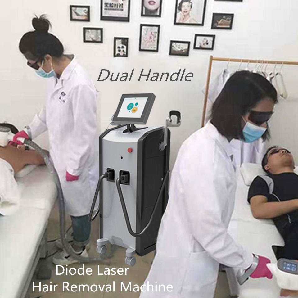

808nm Diode Laser Face Body Hair Removal High Power Machine Skin Rejuvenation Big Spot Fast Hair-removal For All Skin Colors 20millions Shots OEM LOGO