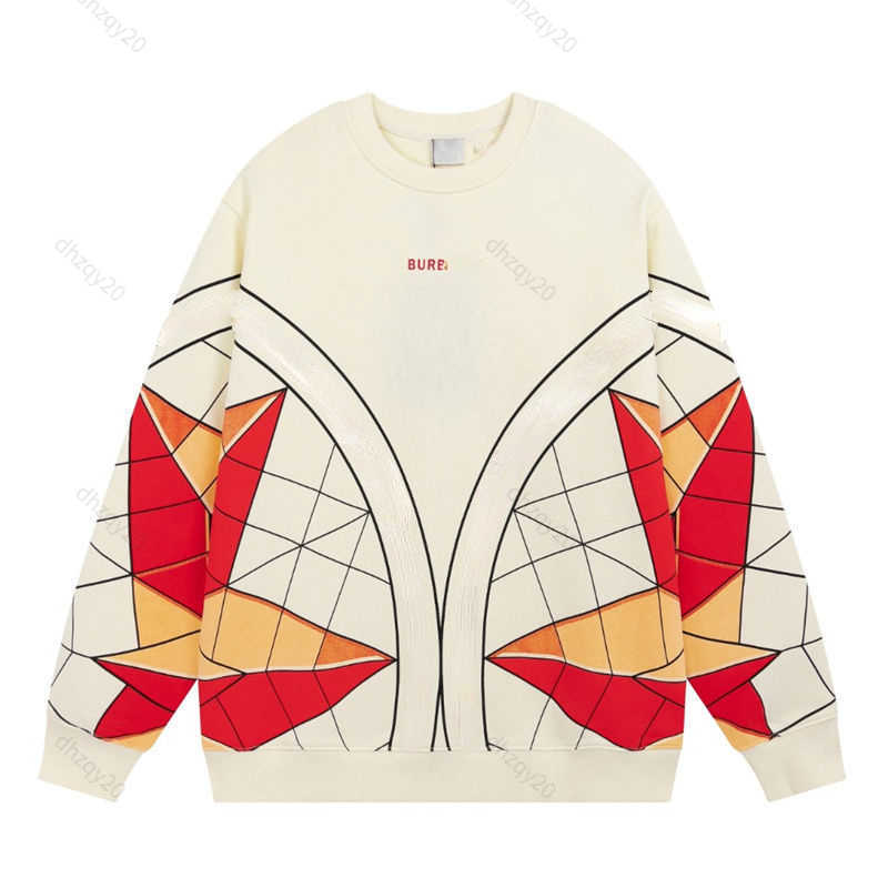 

Bbr Sweatshirt Designer Hoodie Chest Letter Print Crew Neck Pullover Autumn Winter Sweater Couple Cotton t shirt Casual Long Sleeve Shirt coat, Black