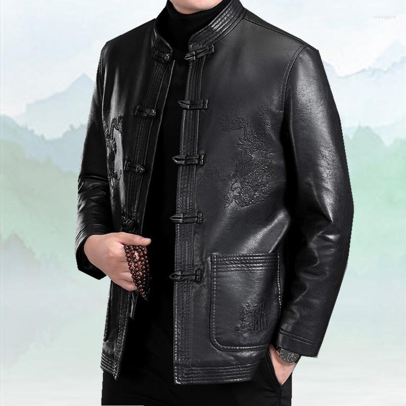 

Ethnic Clothing Autumn Winter Chinese Style Tang Suit Men Thick Warm Top And Pant Sets Male Oriental Costume Streetwear Windbreaker