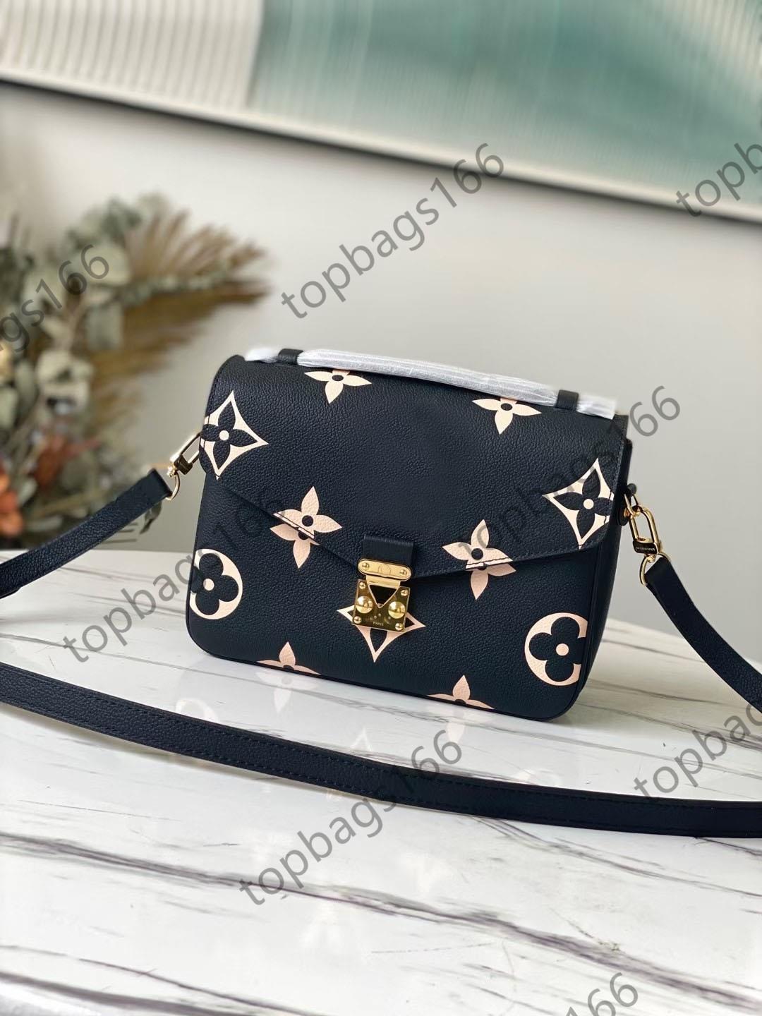

luxury brand designer crossbody evening bags tote Lady bag Bags Vermicelli print Metis shoulder messenger package clutch handbag, Beige