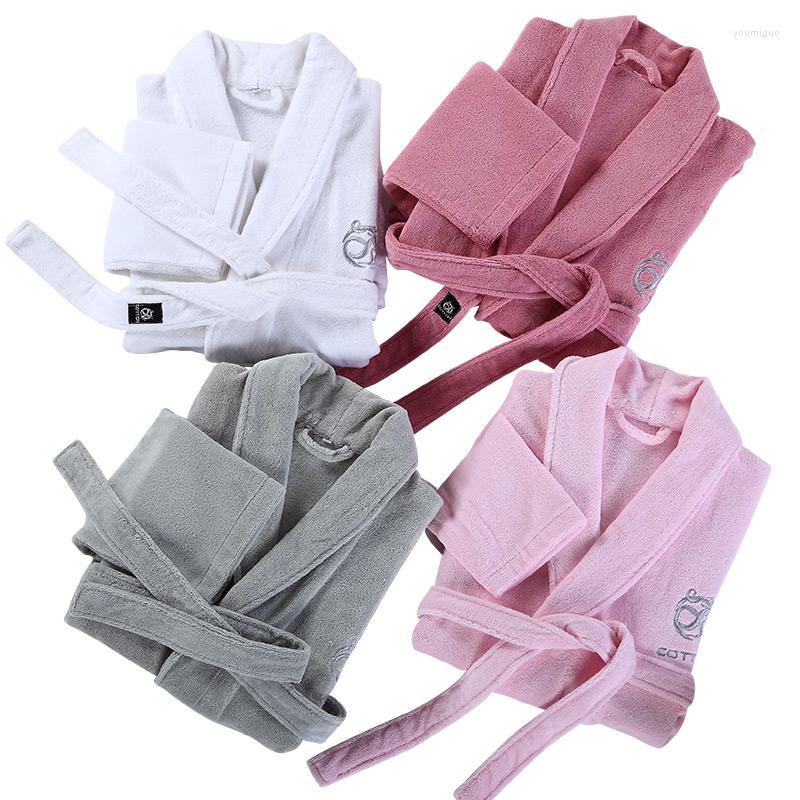 

Men's Sleepwear Winter Men's Robe Thick Male Cotton Terry Towel Fleece Long Bathrobe El Home Warm Dressing Gown Kimono Robes, White