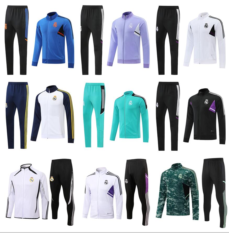 

2022 2023 Soccer Tracksuits Sets TRACKSUIT set 22 23 football kit chandal futbol survetement madrides TRAINING suit