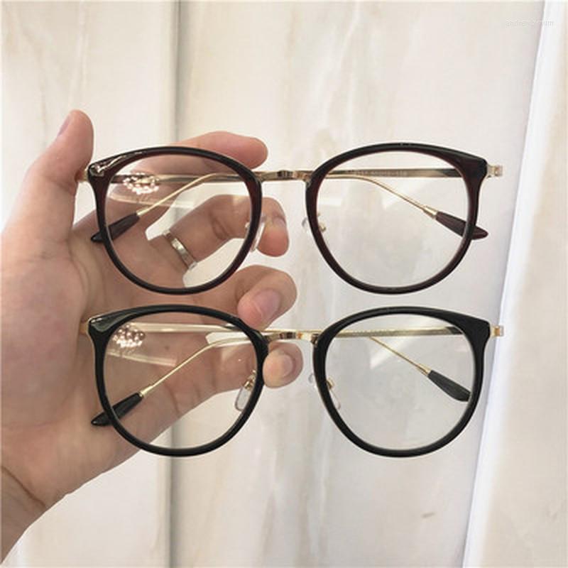 

Sunglasses Blue Light Glasses Women Computer Reading Eyeglasses Optical Frame Men Anti Ray Eyewear Round Clear Lenses