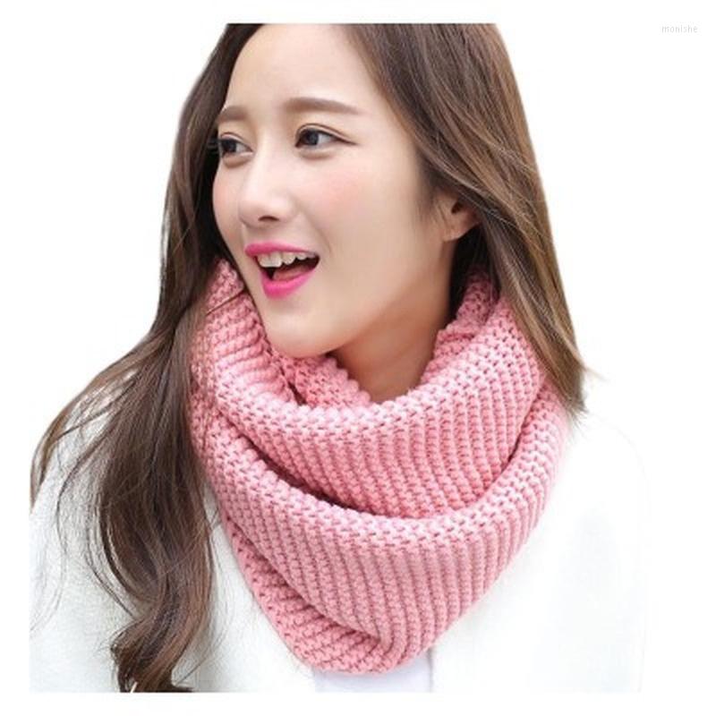 

Scarves Fashion Unisex Winter Scarf Knitted Collar Neck Warmer Women's