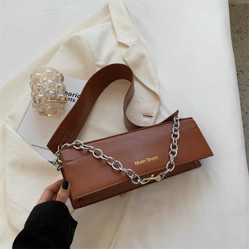 

Bags Women Designer Jac Handbags Que Fashion Mus Wanghong Street Wind Beating Long Armpit 2022 New Wide Shoulder Belt Chain Single Personali FG61