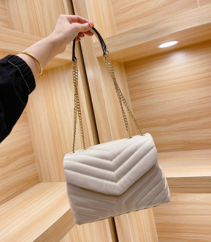 

Leather ladies bags ady shoulder bag luxury designer crossbody purses backpack fashion chain handbag clutch purse wallet, #4