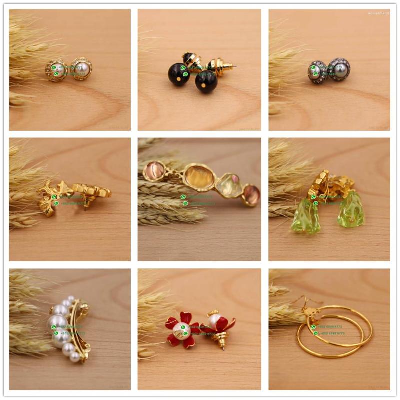 

Stud Earrings Nature Stone Gold Tori For Women Aretes De Mujer Modernos 2022