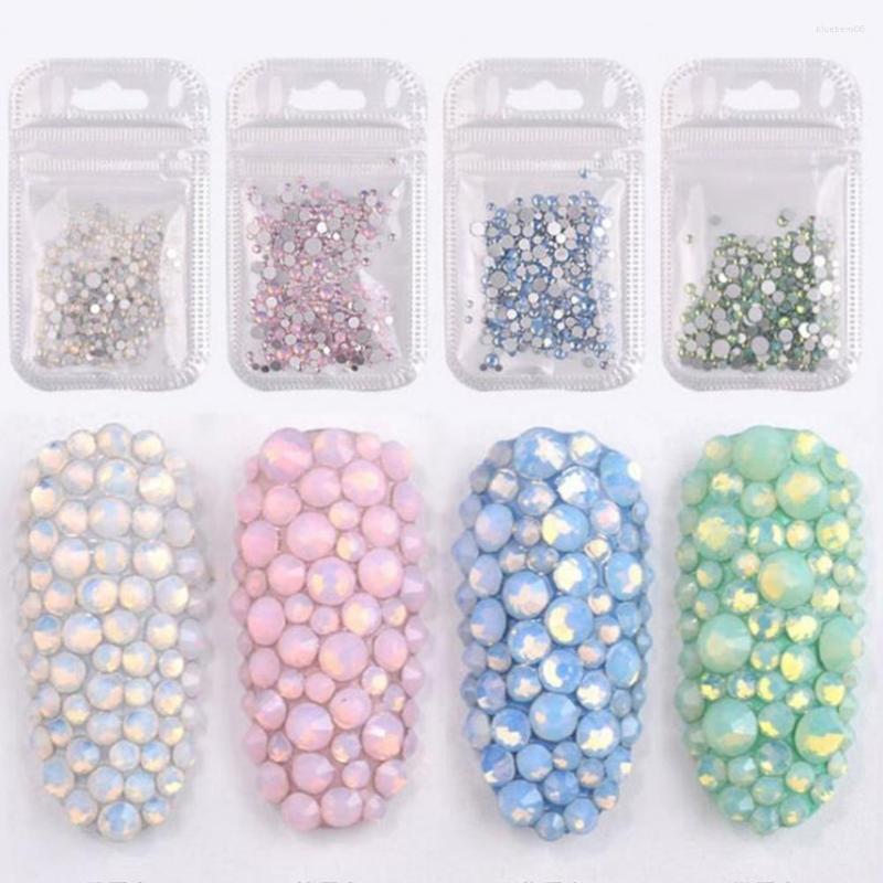 

Nail Art Kits Rhinestones Sparkling Pretty Decoration Flat Back Clear Strass Stones For DIY