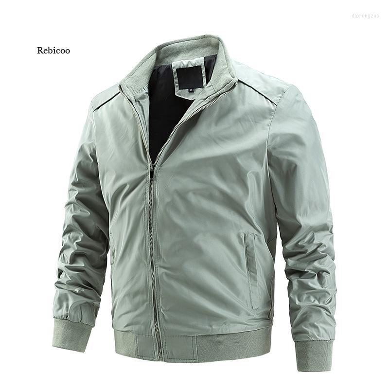 

Men's Jackets Spring Autumn Men Casual Male Coat Windbreaker Fashion Slim Bomber Jacket Baseball Overcoat 5Xl, Black