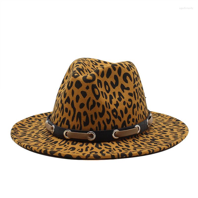 

Berets Wool Fedora Hat Hawkins Felt Cap Wide Brim Ladies Trilby Chapeu Feminino Women Men Jazz Godfather Sombrero Hats, Beige