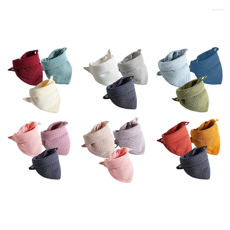 

Hair Accessories 3 Pcs Baby Feeding Drool Bibs Saliva Towel For TRIANGLE Scarves Bandana Soft Cot