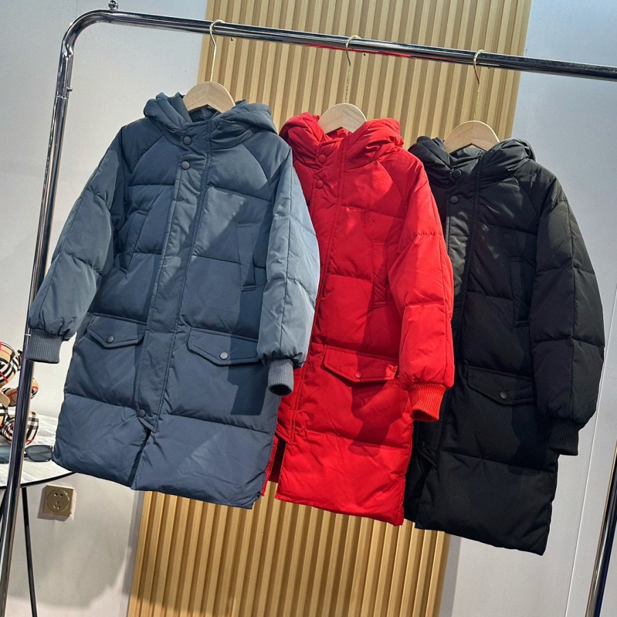 

Kids clothes toddlers Parka's Down Coats Boy and Girl Jackets baby Designers Luxurious Outerwear Teen Clothing Thick Outwear Luxury Children Luxu x1qs#, Gray