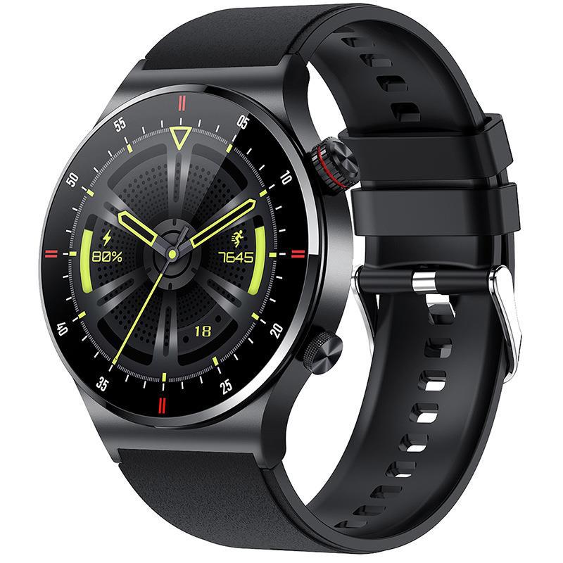 

YEZHOU multifunctional Bluetooth Qw33 wristband Smart Watch with Business Stainless Steel Strap fitness Sleep Tracker Waterproof function for men