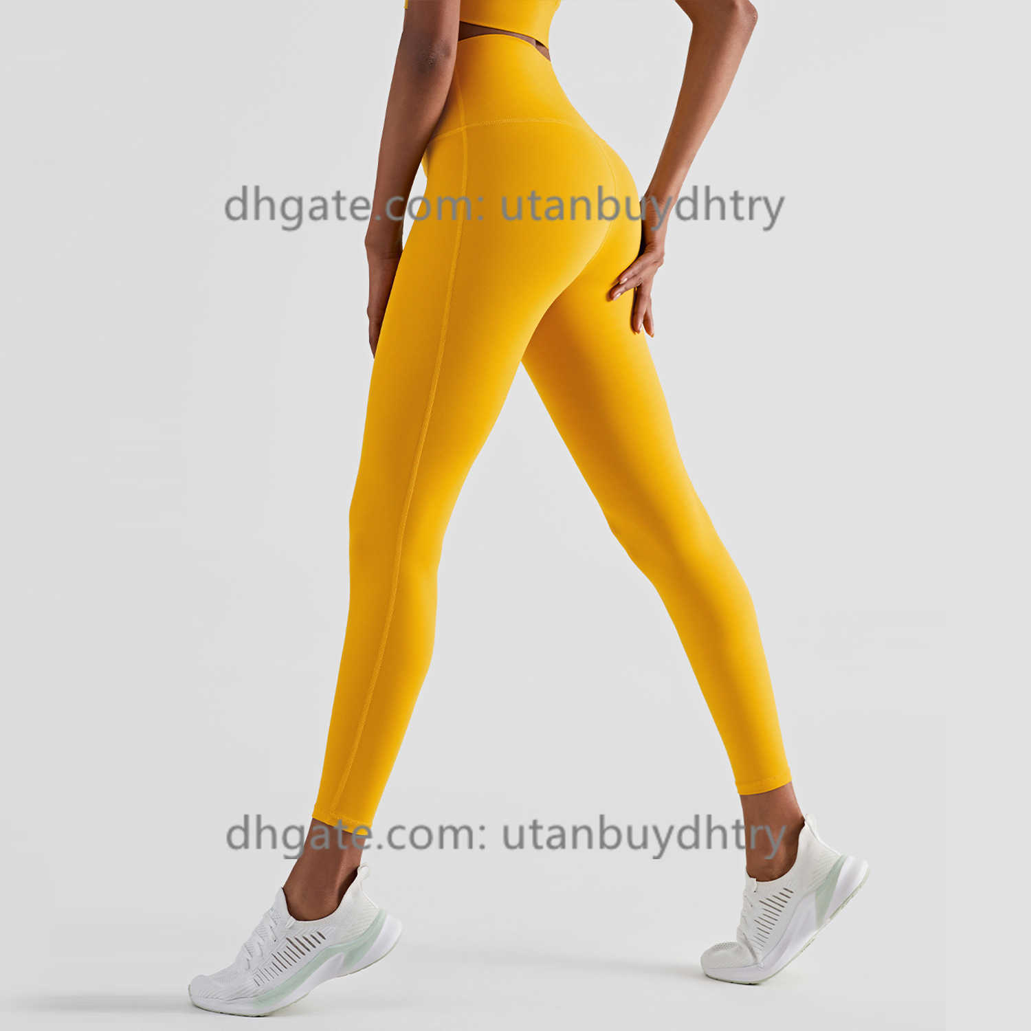 

Lu22 Yoga Naked Girls Leggings Gym Fitness Sport Pants Tights High Waist Peach Butt Seamless Leggings Jogging Woman Clothes, Midnight blue
