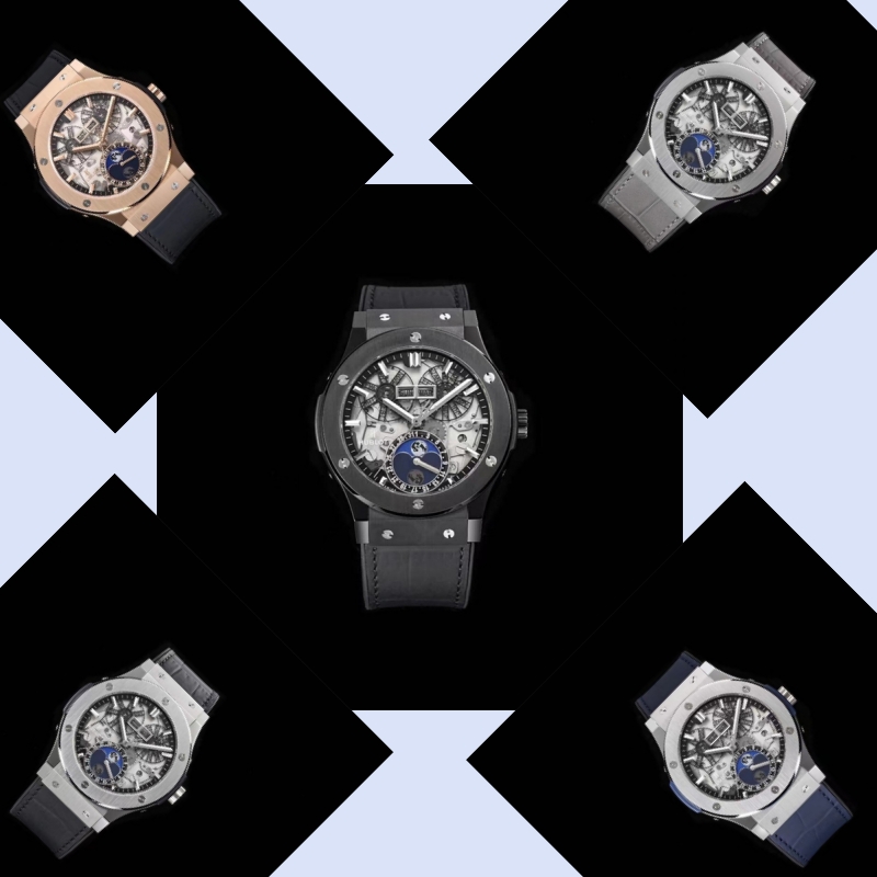 

517.CX0170.LR Montre de luxe mens watches 45MM 1131 Multifunctional lunar phase machine movement steel case Wristwatches luxury watch, As picture