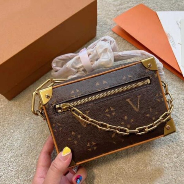

CC Handbag Mini Women Soft Trunk Crossbody Totes bags Mens Shoulder Monograms Messenger Purse Bag Legacy Chain Handle Designer Luxury Clutch Box, Extra freight