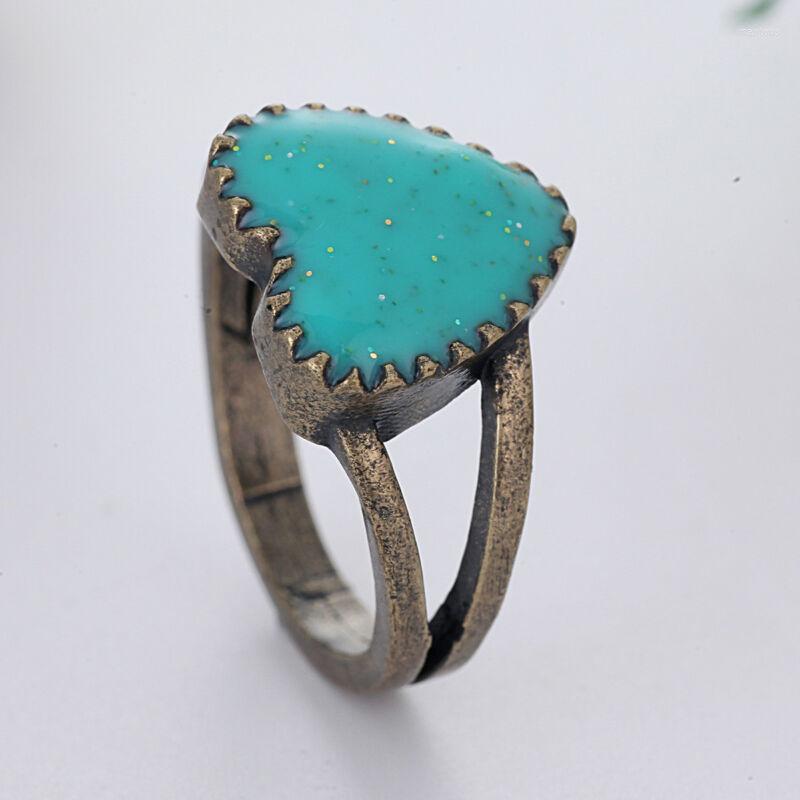 

Wedding Rings Fashion Vintage Women Heart Jewelry Size 6-10 Shaped Ring