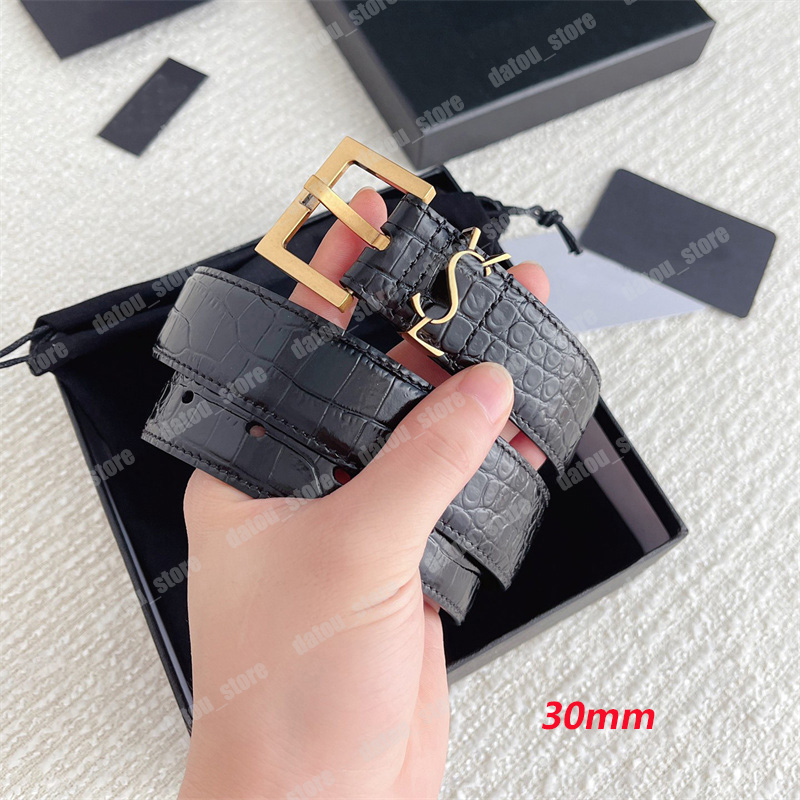 

Fashion Designer Belts For Woman Genuine Leather Mens Belt Cassandre S Buckle 2.0cm 3.0cm Womens Waistband Designers Y Belts With Box, Free