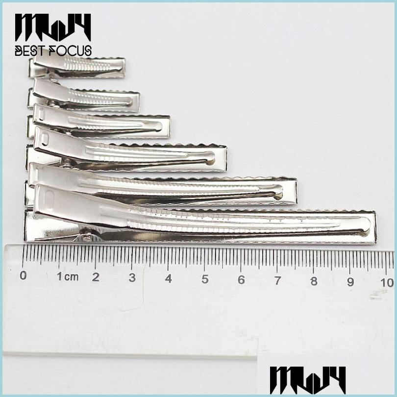 

Hair Clips Barrettes Single Prong Alligator Clips With Teeth Boutique Hair Hairpins For Diy Bow/Bow 60Pcs/Lot Drop Delivery Jewelr Dhnym