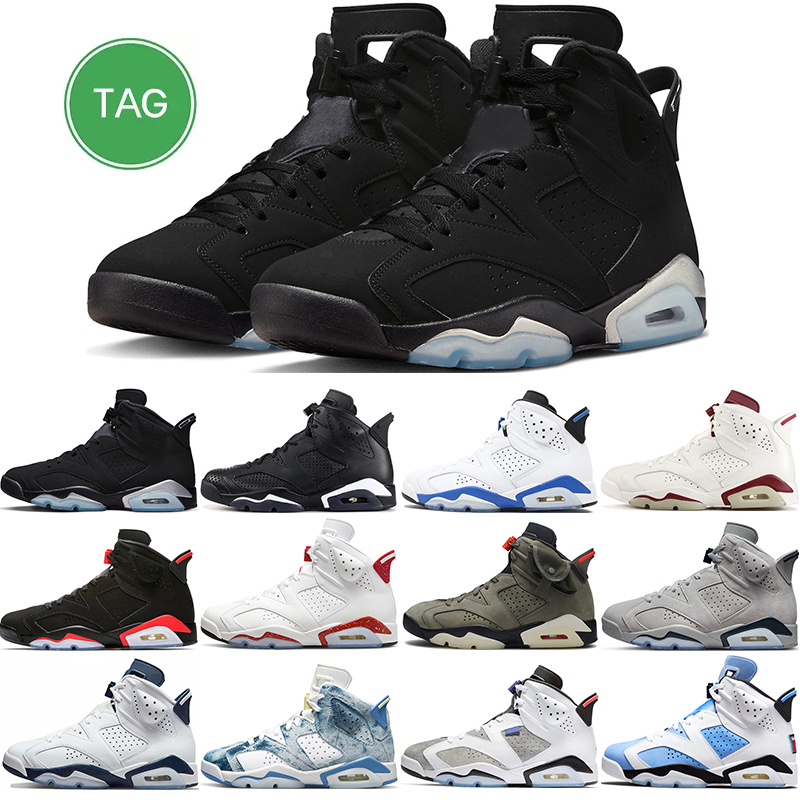 

Men 6 Basketball Shoes 6s Jumpman Midnight Navy Bordeaux Millennial Pink Floral Gold Hoops Black Cat Chameleon Mens Women DMP Trainers Sports Sneakers, Black metallic silver