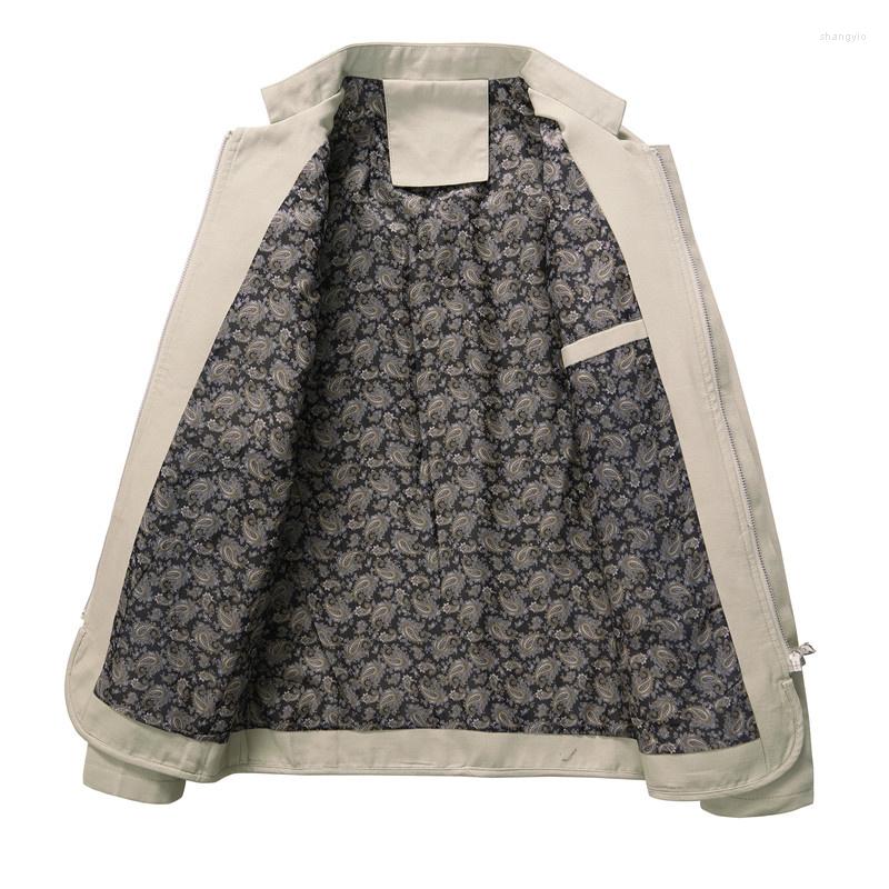 

Men's Jackets Spring 2023 Men Solid Coats Casual Men's High Quality Outwear Slim Fit Coat Cotton Jacket Male Size M-4XL 5XL, Black