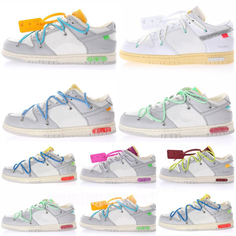 

Designer sb ow Mens Women Skate Casual Shoes off Chunky Grey Midas Atlas Lost UNC Coast Chicago Black White Laser Orange Trainers dunsb duns, Color 5