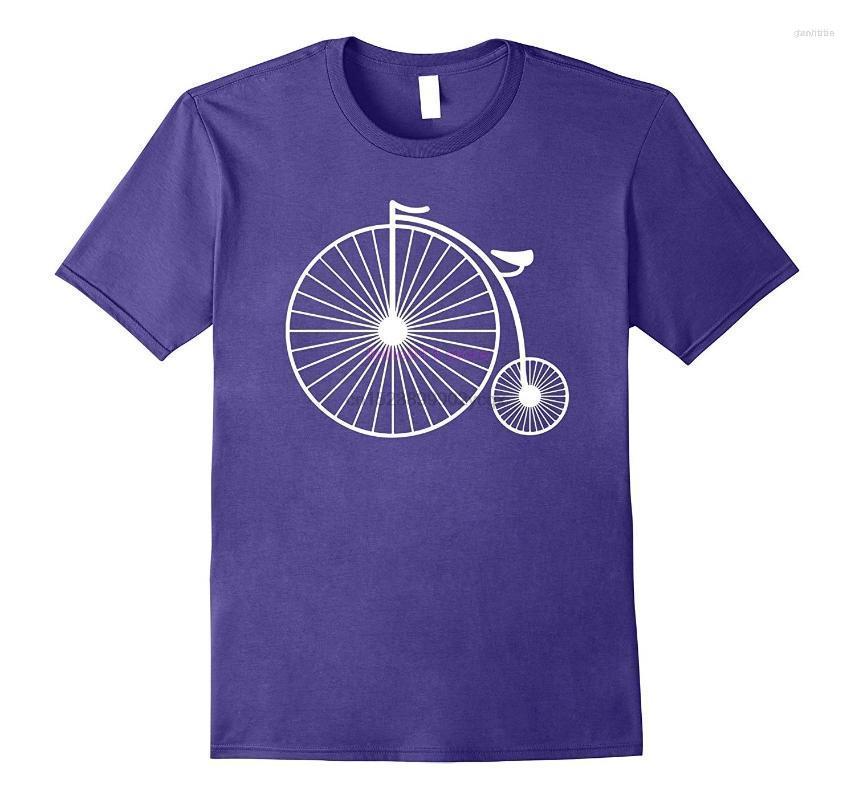 

Men' T Shirts Men' T-Shirts Men Shirt Big Bike Fun Vintage Penny Farthing TShirt For CyclistsMen, Men-darkpurple