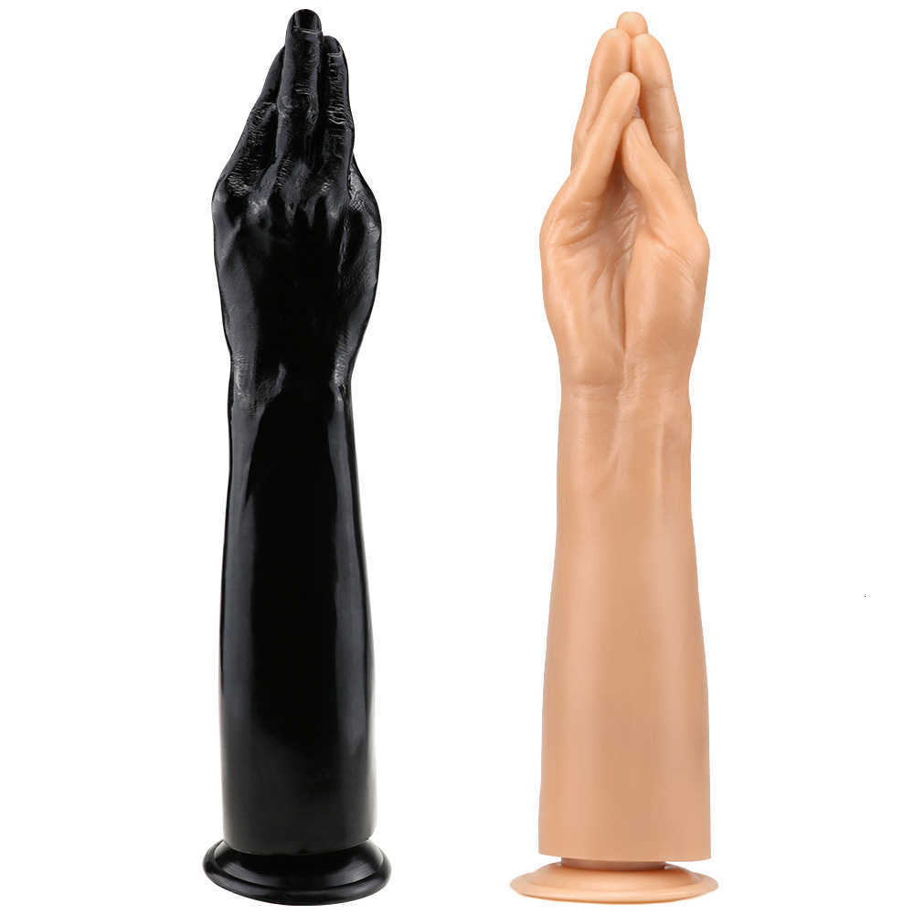 Massager Vibrator Toys Hand Arm Dildos Soft Huge Phallus Realistic Fist Sex Toy Dick Big Dildo Fisting Anal Plug Dilator Penis for Women Oversize-image-838418466