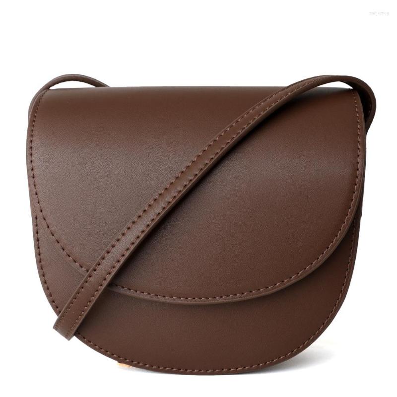 

Evening Bags 2022 Semicircle Retro Leather Shoulder Messenger Mini Small For Women, Grey