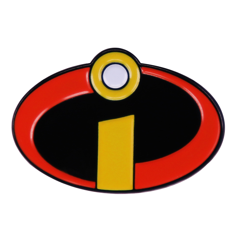 

The Incrediibles Enamel Pin Hero Adventure Cartoon Movie Badge Brooch Gift Backpack Decoration Jewelry, As picture