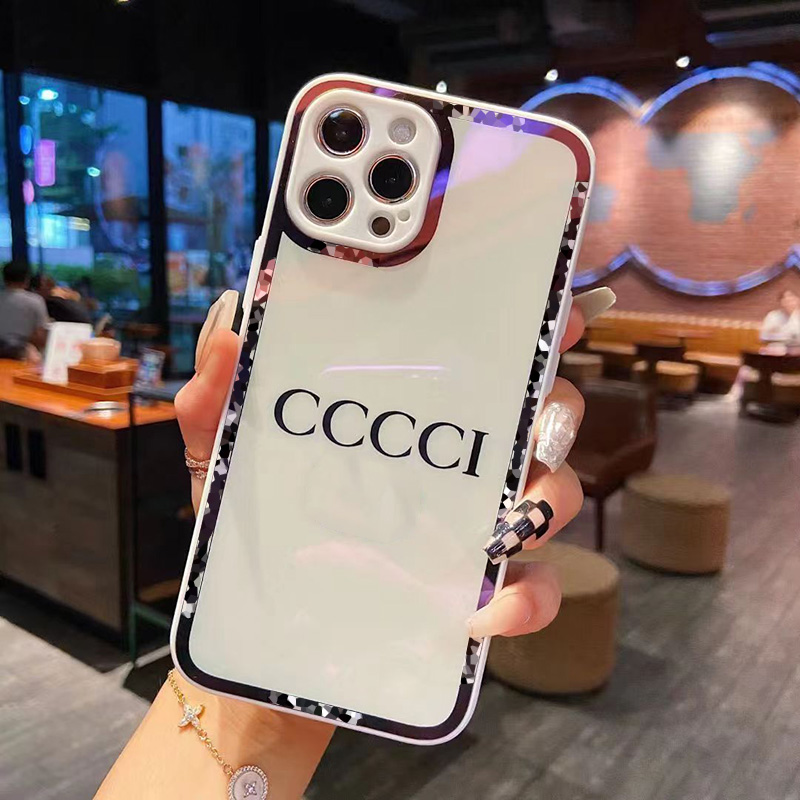 

Luxury Illusion Mirror Phone Case Designer Cases For IPhone 13 Pro Max 12 11 XS XR 8 7 Fashion Soft Frame Phonecase Shockproof Cover Shell, Y1