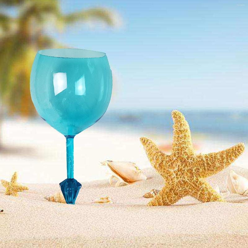 

Wine Glasses Floating Beach Glass Shatterproof For Beer Cocktail Beverage Cup Pool Camping Picnic Outdoor Parties