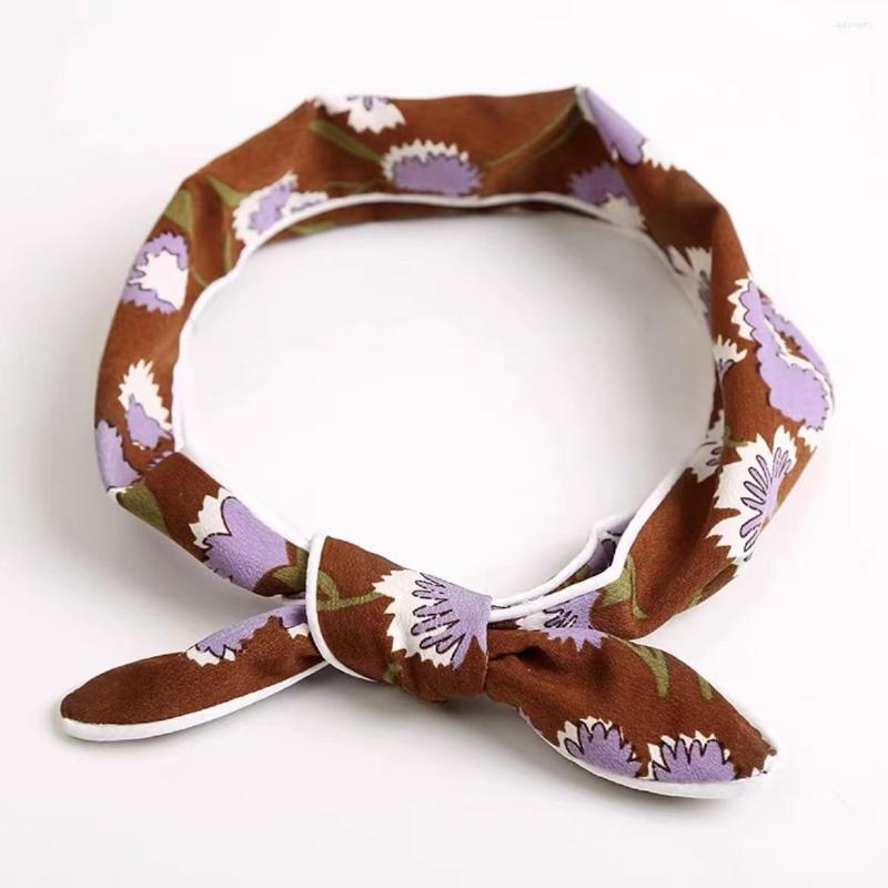 

Scarves Keep Updating Big Sale Small Scarf Silk Feeling Bohemia Chiffon Neckerchief Headband Paiting Bandana Long Ribbon