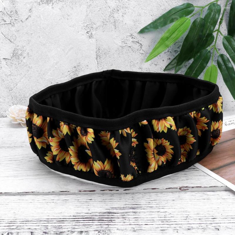 

Steering Wheel Covers Diving Material Car Cover Sunflower Fashion Automotive Decoration
