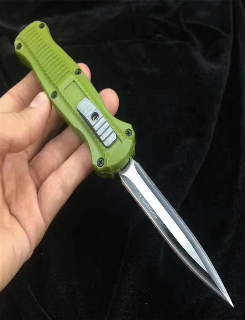 

Benchmade Infidel Mini 3300 Pagan Automatic knives D2 Steel Machined EDC Pocket BM42 Tactical gear Survival knife with sheath BM 32263924