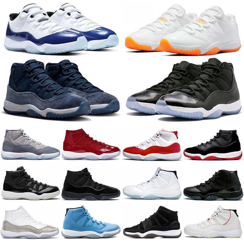 

Designer Jumpman 11 Basketball shoes Jorda 11s Midnight Navy Cherry Cool Grey Animal Instinct Low Concord Citrus Mens Trainer Sport Sneakers, #19 low 72-10
