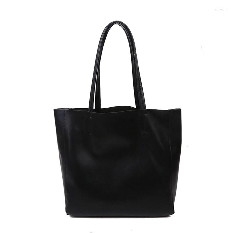 

Evening Bags Large Capacity Versatile One-Shoulder Handbag Shopping Bag Tote, Brown